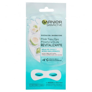 Garnier Skincare Maschera Occhi Monodose Con Acqua Di Cocco E Acido Ialuronico,Azzurro
