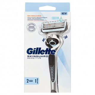 Gillette Skinguard Sensitive Flexball 1 Manico + 2 Lamette