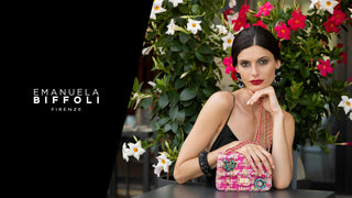 Emanuela Biffoli Pochette Trasparente Piccola Vari Colori — Pochette