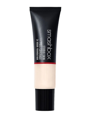 Smashbox Base Líquida de Alta Cobertura Studio Skin 0.2 Muito Clara Quente e Pêssego 30 ml