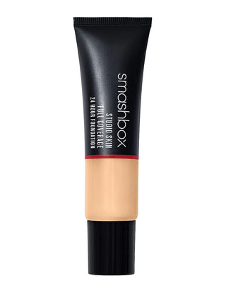 Smashbox Base Líquida de Alta Cobertura Studio Skin 2.25 Leve-Médio Fresca + Toques de Pêssego 30ml