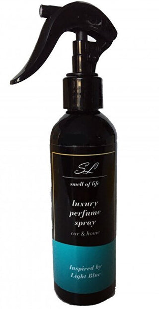 Smell Of Life Spray parfumé pour maison/voiture inspiré du parfum Light Blue - Volume : 500 Ml 