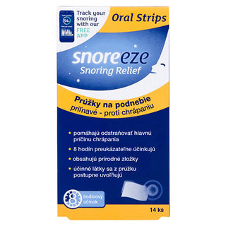 Snoreeze Anti-snoring palate strips 14 pieces