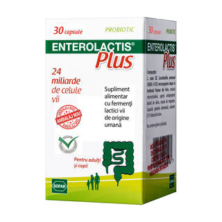 Sofar Enterolactis Plus Lactobacillus Paracasei Supporta la Flora Intestinale Capsule 30 capsule