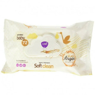 Clendy Soft Clean 72 Salviettine Baby Olio Di Argan