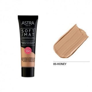 Astra Soft Mat Fondotinta 05 Honey