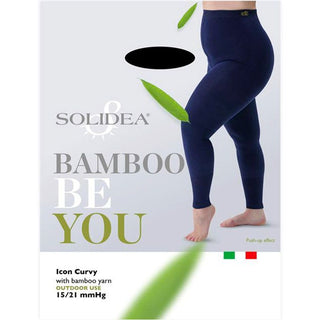 Solidea Be You Bamboo Icon 曲线塑形紧身裤 黑色 1S XL