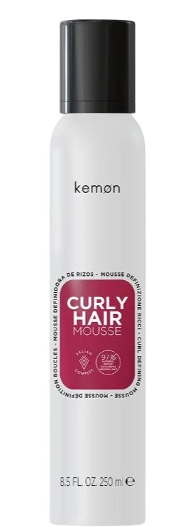 Mousse strutturante per capelli ricci Kemon Curly Hair Mousse 250 ml