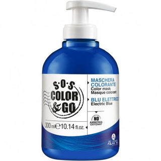 Alama Sos Color E Go Maschera Colorante Blu Elettrico Capelli 300ml