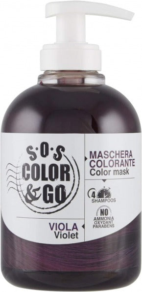 Alama S.O.S Color & Go Purple Coloring Mask 300 Ml 