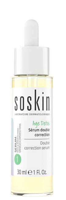 Soskin paris Serum per mature skin Age Detox Double Correction Serum 30 ml