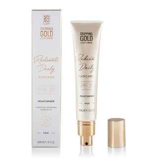 Dripping gold Protetor solar facial diário Dripping Gold Radiant FPS 30 (Hidratante) 40 ml