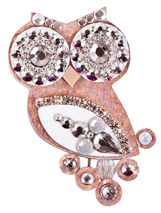 Sovičky Piccola Spilla Gufo Rosa Antico