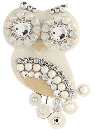Sovičky Original white owl Spilla