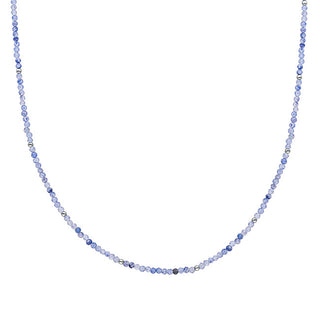 Sparkling Collana Di Perline Con Avventurina Blu Nlk04S-G37