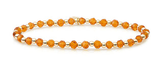 Sparkling Bracciale Di Perline Con Citrino Sbg-Gem38-3Mm-Mix