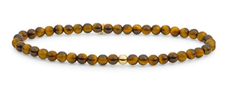 Sparkling Braccialetto Con Perline In Occhio Di Tigre Sbg-Gem09-Add-4Mm