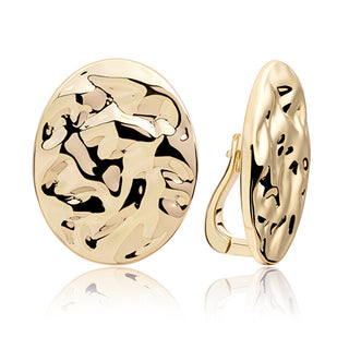 Sparkling Orecchini Ovali Placcati Oro Eag26