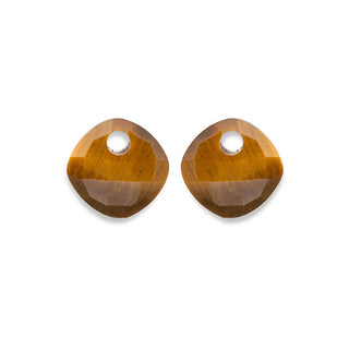 Sparkling Eagem09-Cc Pendientes colgantes de ojo de tigre 