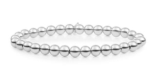 Sparkling Bracciale Saturn Da Donna Con Sfere In Argento Sb-S-6Mm-Add