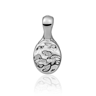 Sparkling Ciondolo In Argento Con Motivo Stropicciato Pens26