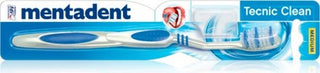 Mentadent Spazzolino Tecnic Clean Forte Con Copritestina