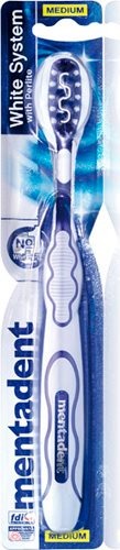 Mentadent Spazzolino White System Medio