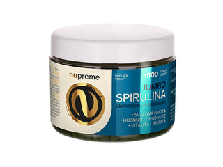 Nupreme Spirulina Jumbo 1500 Organic Tablets 