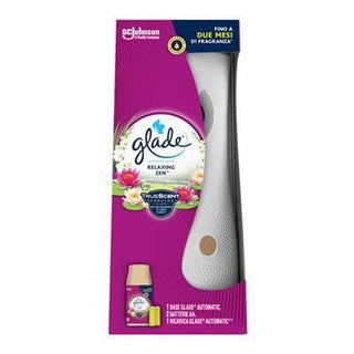 Glade Spray Base + Recarga Relaxing Zen (2 Pilhas Aa) 