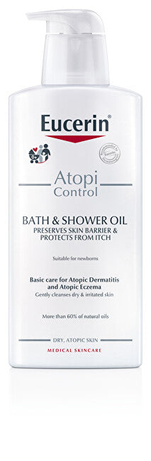 Eucerin シャワーオイル 400ml アトピコントロール