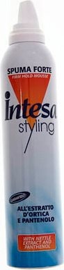 Intesa Spuma Styling Per Capelli Ricci Allestratto Di Ortica E Pantenolo 300 Ml