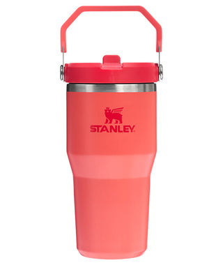 Stanley 1913 Bottiglia Termica Con Cannuccia Integrata The Iceflow™ Tumbler 600 Ml Hot Coral