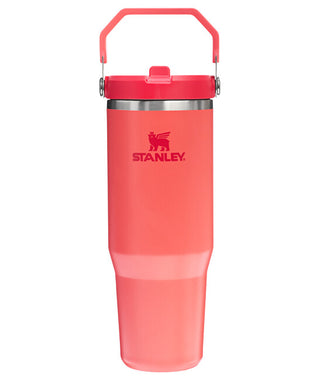 Stanley 1913 Bottiglia Termica Con Cannuccia Integrata The Iceflow™ Tumbler 890 Ml Hot Coral