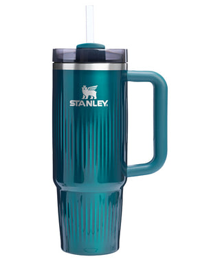 Stanley 1913 Tazza Termica In Acciaio Inox The Quencher/Cup H2.0 Fluted 890 Ml Marina Shine
