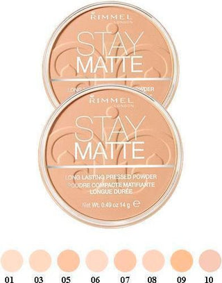 Rimmel Stay Matte - Cipria Compatta 08 Cashmere