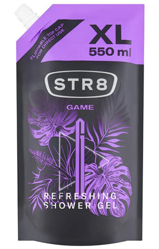 Str8 Game - gel doccia - ricarica - 550ml