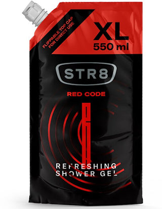 Str8 Red Code - gel doccia - ricarica - 550ml