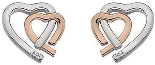 Hot Diamonds Zweifarbige Damenohrringe Hot Diamonds Love De532 