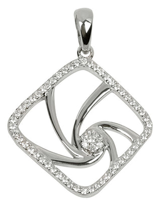Silver Cat Ciondolo In Argento Di Design Con Zirconi Cubici Beauty Sc083