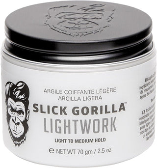 Slick Gorilla Argilla Per Lo Styling Dei Capelli (Lightwork) 70 G