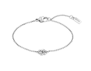 Hugo Boss Elegante Bracciale In Acciaio Per Donna Double B 1580748
