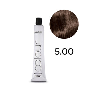 Subrina professional Essential Color, tintura permanente per capelli, 5/00 castano chiaro naturale caldo, 100 ml