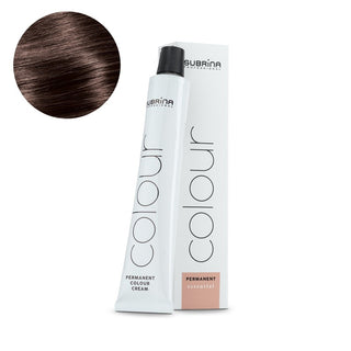 Subrina professional Essential Color, Tintura Permanente Per Capelli, 5/71 Castano Chiaro Grigio Castano, 100 ml