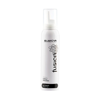 Subrina Professional Fusion mousse for hair without rinsing 2/0 black 125 ml
