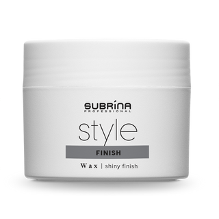 Subrina professional Style Finish, Cera per capelli, Finish Lucido, Tenuta Flessibile, 100 ml