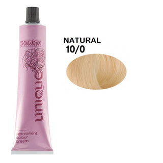 Subrina Professional Unique Permanent Hair Dye 10/0 Bright Blonde 100 ml