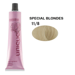 Subrina Professional Tintura Unica Per Capelli Permanente 11/8 Speciale Biondo Opaco 100 ml