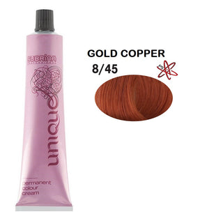 Subrina Professional Tintura Unica Per Capelli Permanente 8/45 Oro rame 100 ml