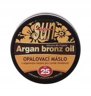 Vivaco Burro Solare SPF 25 con olio di argan biologico 200 ml — Burro solare
