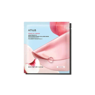 Anua Pesca 70 Collagene Illuminante 38 g — Maschera in Tessuto